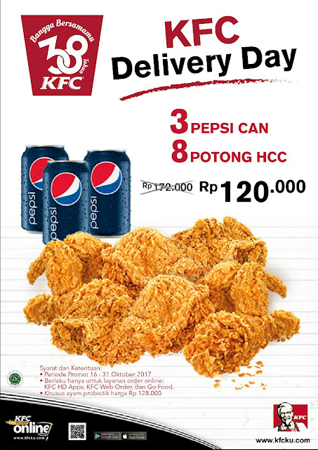 Promo diskon KFC selama 3 hari