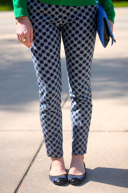 I do deClaire: Work Outfit with Printed Pants