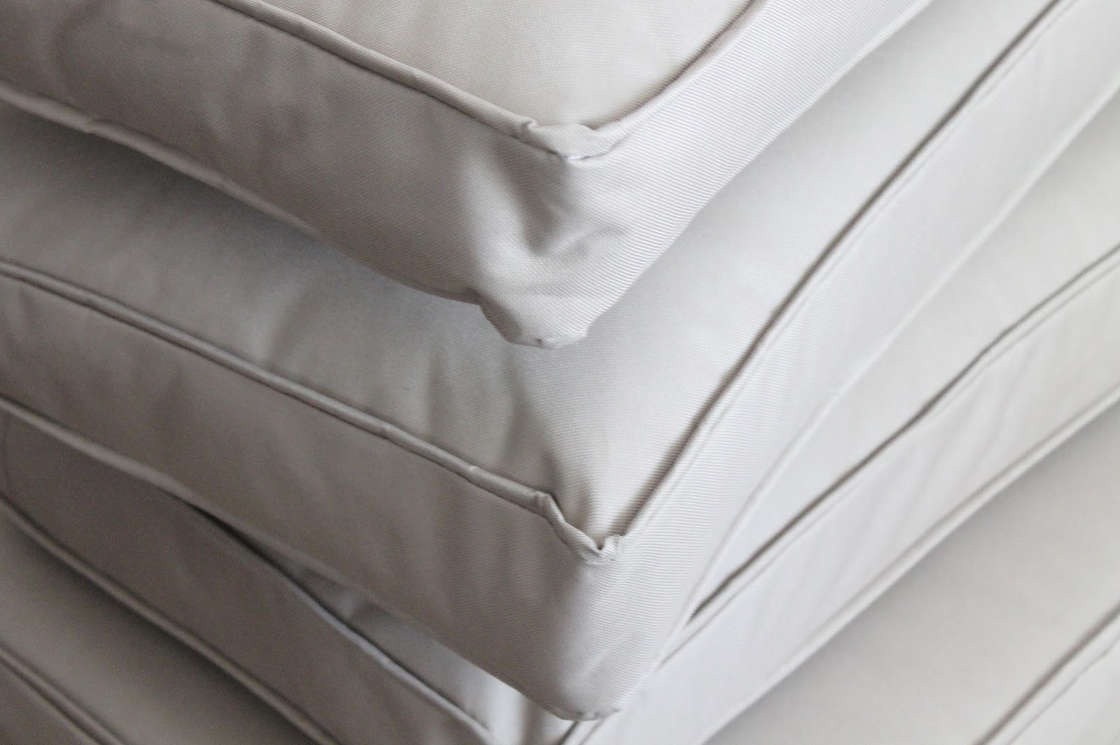 Stack of Cushions Home Depot Center