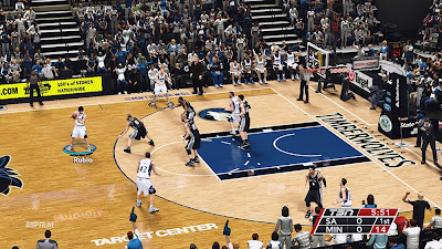 NBA 2K14 Minnesota Timberwolves Court Mod