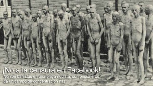 Facebook rectifica y pide perdón por retirar fotos del Holocausto