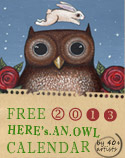 Owl Lover 2013 Calendar