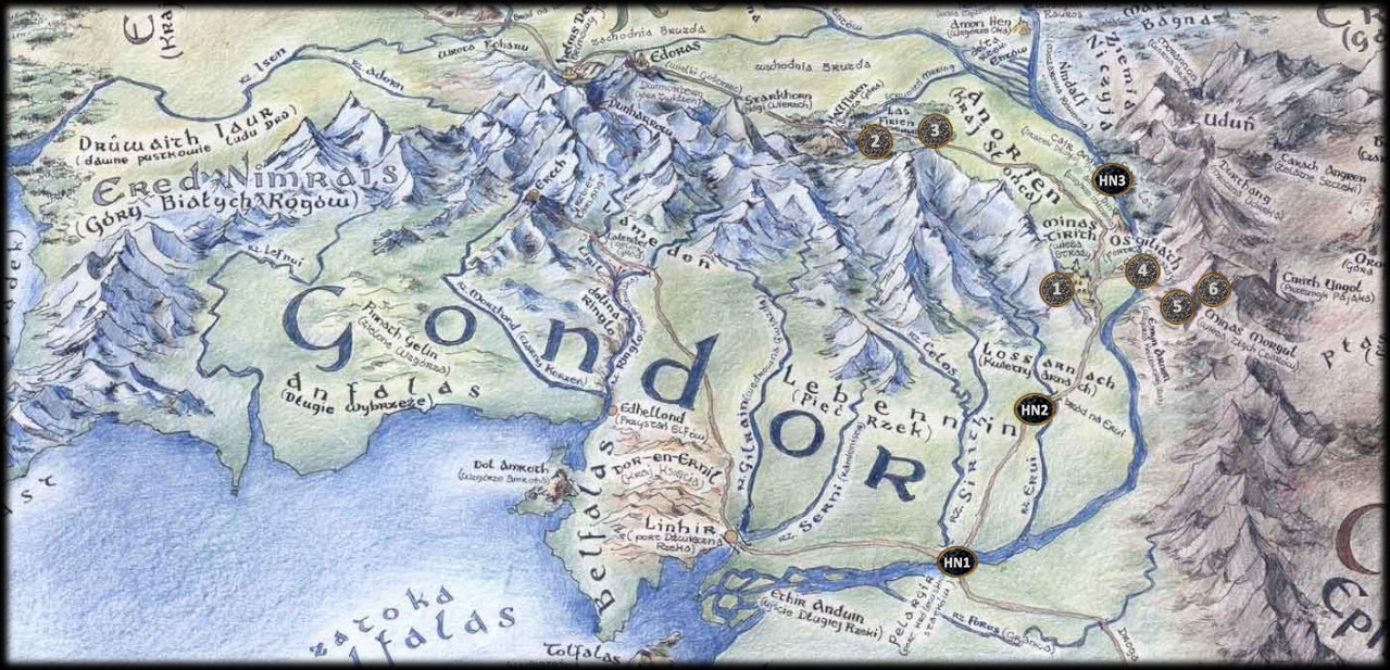 La Batalla de Osgiliath - Middle Earth - El Señor de los Anillos
