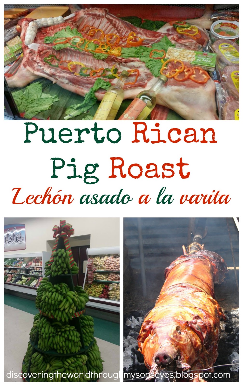 Christmas in Puerto Rico Puerto Rican Roast Pork Discovering the