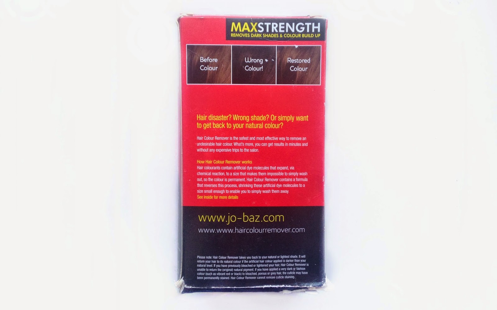 Getting Rid Of Red Hair! JoBaz Hair Colour Remover MAX Strength