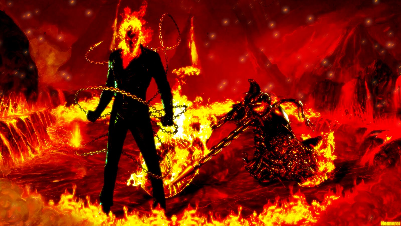 Ghost Rider L Esprit De Vengeance Honnoror Wallpapers: Ghost Rider : L'Esprit de Vengeance