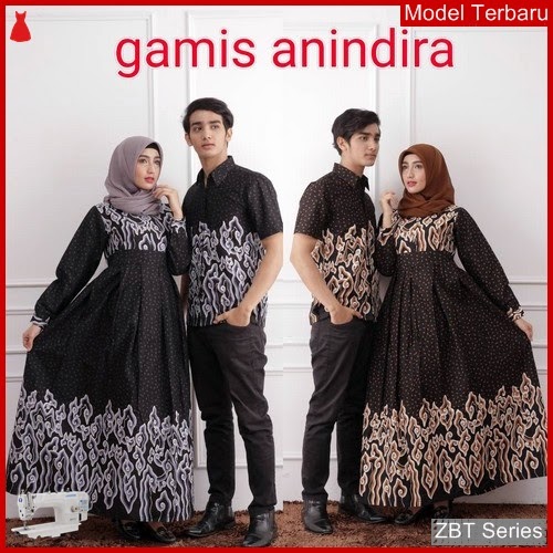 ZBT04909 Kebaya Batik Couple Sarimbit Gamis Anindira BMGShop
