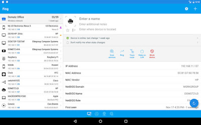 Fing Network Tools Android Latest Version Material Dashboard