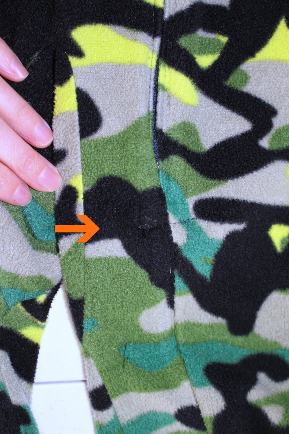 SeeMeSew Tutorial How to fix Footed Pajamas