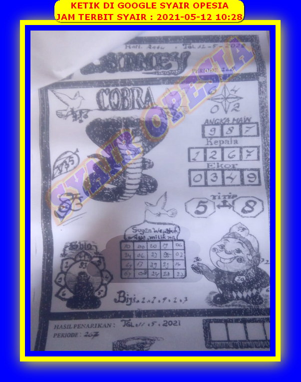 PREDIKSI SYDNEY COJEEL