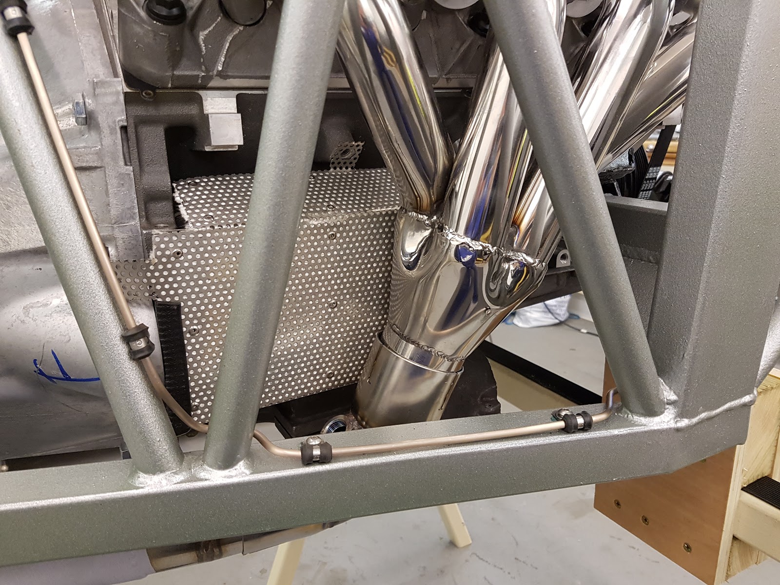 Jonathan's GD427 Mk IV Starter Heat Shield