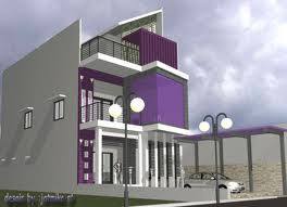 Design Rumah Minimalis Modern 2 Lantai