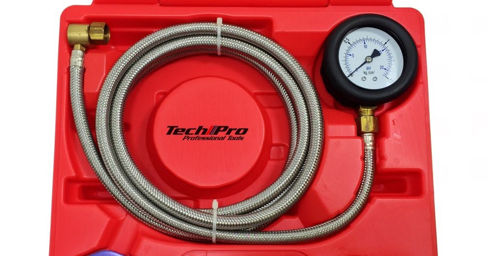 Exhaust Back Pressure Gauge Tech Pro Professional Auto Tools