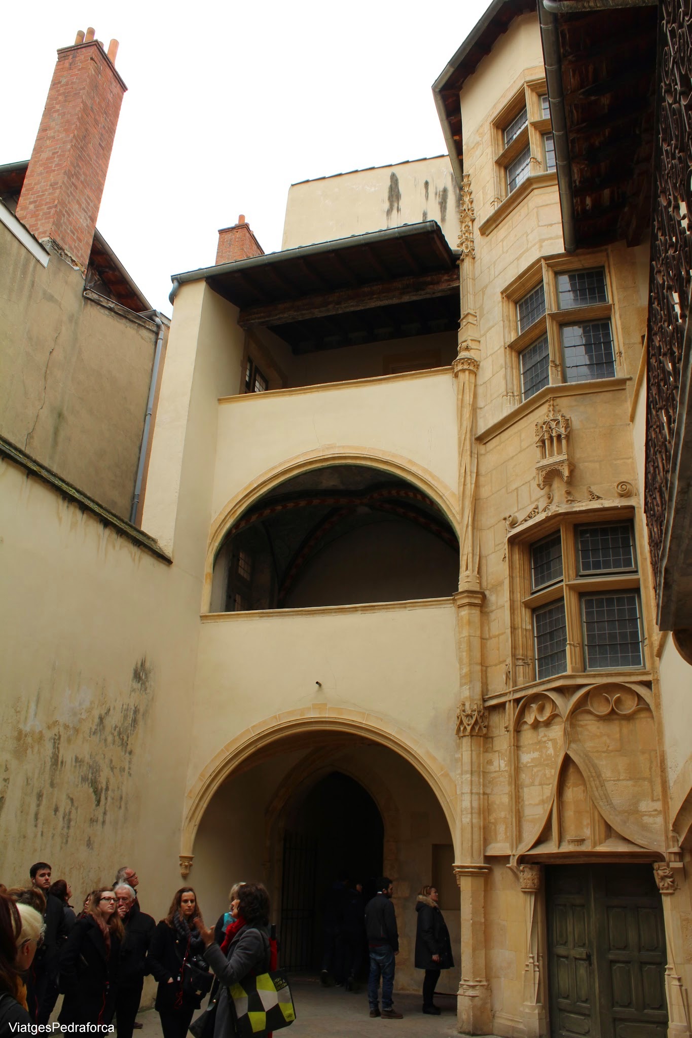 Traboule Vieux Lyon, Lió, Rhône-Alpes, França, France, Unesco World Heritatge, Patrimoni de la Humanitat