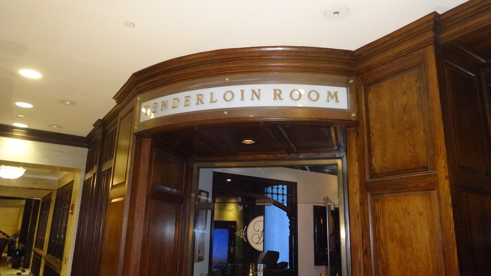 Kevin and Sue McCarthy's Travel Planner's Blog The Tenderloin Room, St