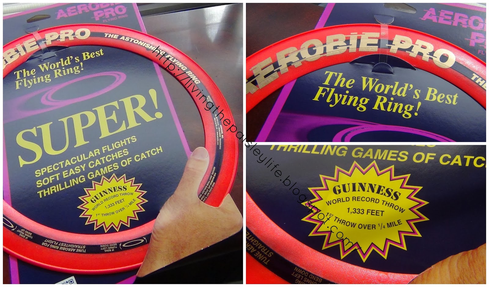 Living the Paisley Life Aerobie Pro The Astonishing Flying Ring