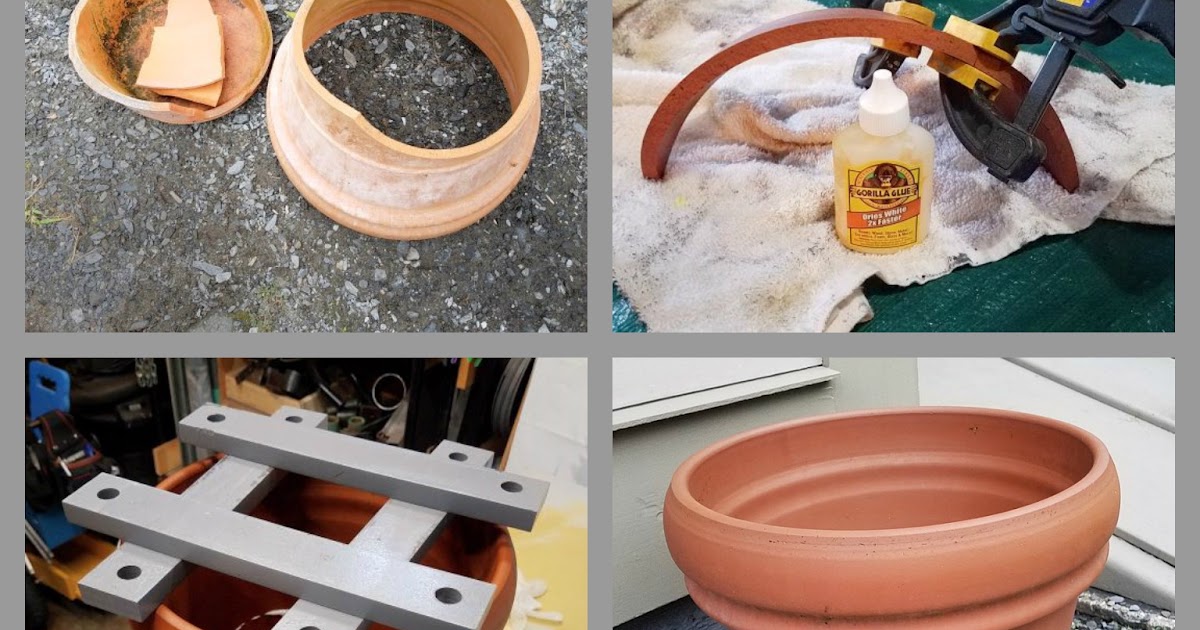 The one glue you need for repairing clay pots