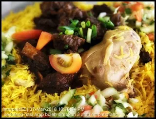gambar hidangan nasi arab