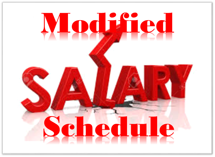 Modified Salary Schedule Modified Salary Schedule