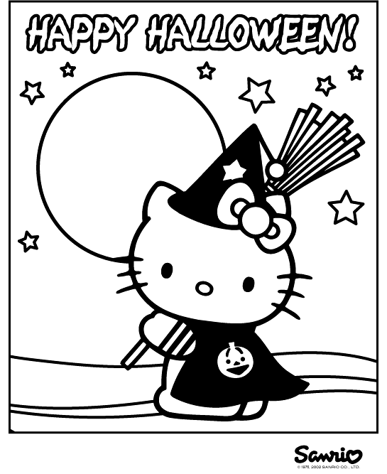halloween coloring activities pages - photo #32