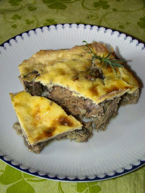 Placinta de ficatei cu ceapa