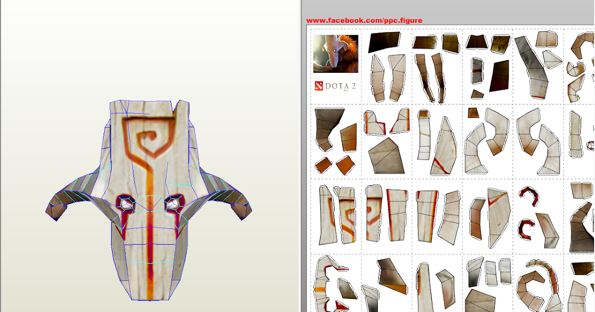 Схемы дота 2. Papercraft маска Джаггернаут. Маска Джаггернаута дота 3д модель. Развертка дота 2. Паперкрафт дота 2.
