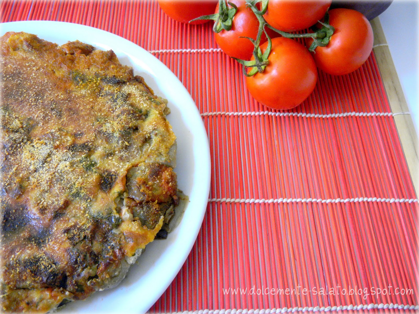 DOLCEmente SALATO Tortino di melanzane DOLCEmente SALATO Tortino di melanzane