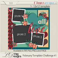 Template : Challenge template 1 by L DragDesigns