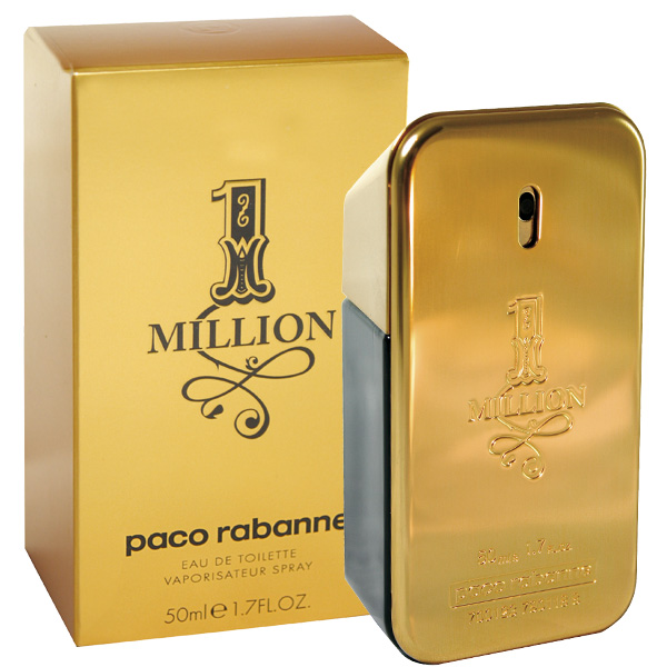 **New** Paco Rabanne 1 Million For Men Eau De Toilette ~ Full Size ...