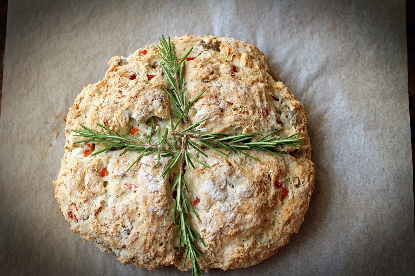 Milk and Honey Olive and Rosemary Quick Bread