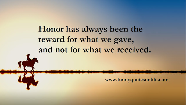 quotes about honor and integrity