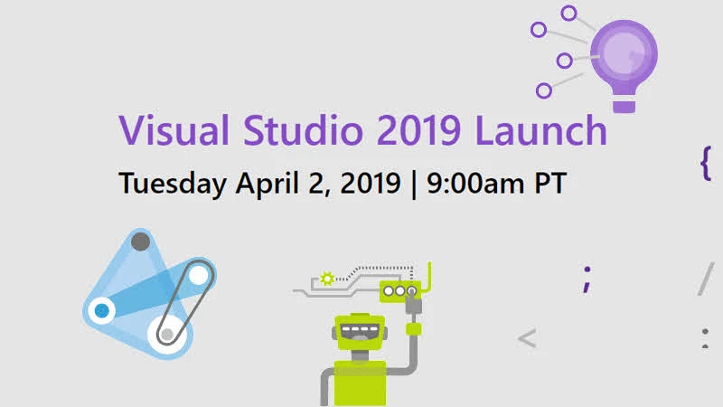 Visual Studio 2019 to be release on April 2