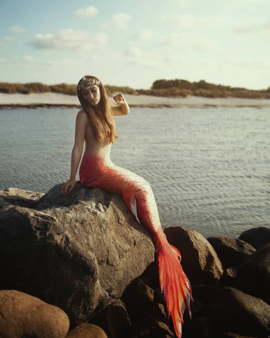 As belas modelos como fadas, sereias e seres fantásticos nas fotografias de Merle Harms Merle Harms kristalkind instagram arte fotografia mulheres modelos fashion fantasia magia sereias fadas