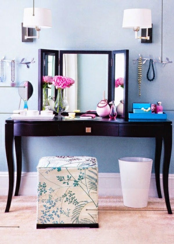 25 creative dressing table ideas &#8211; elegance and singularity