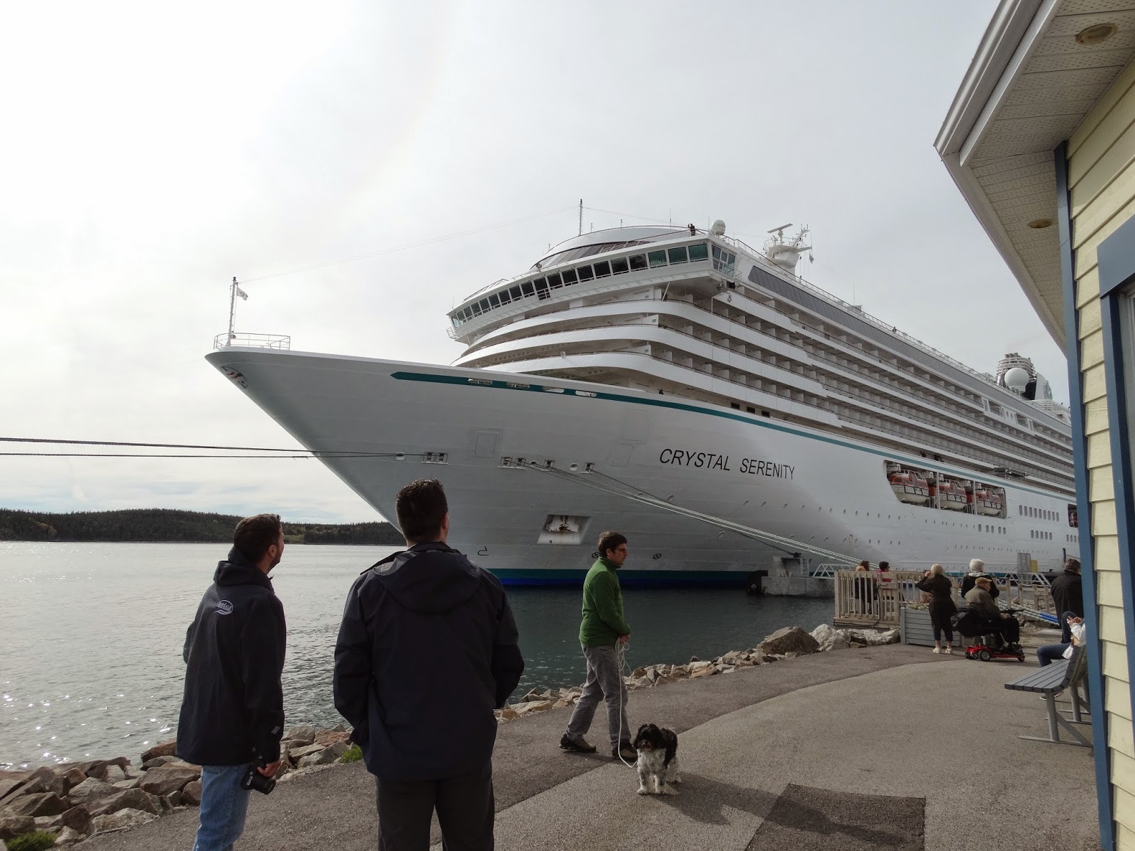 Détour improvisé Le port de HavreSaintPierre en septembre