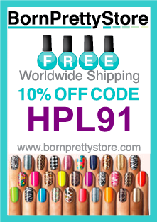HPL91 код на скидку 10 % в BornPrettyStore