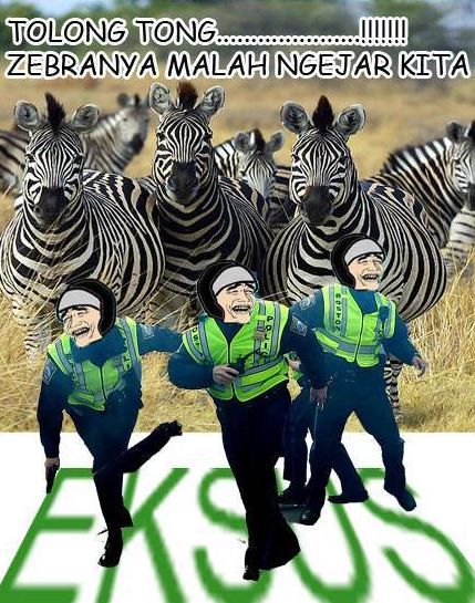 11 Meme 'Operasi Zebra' Ini Lucu Banget Bikin Ngakak Pak 