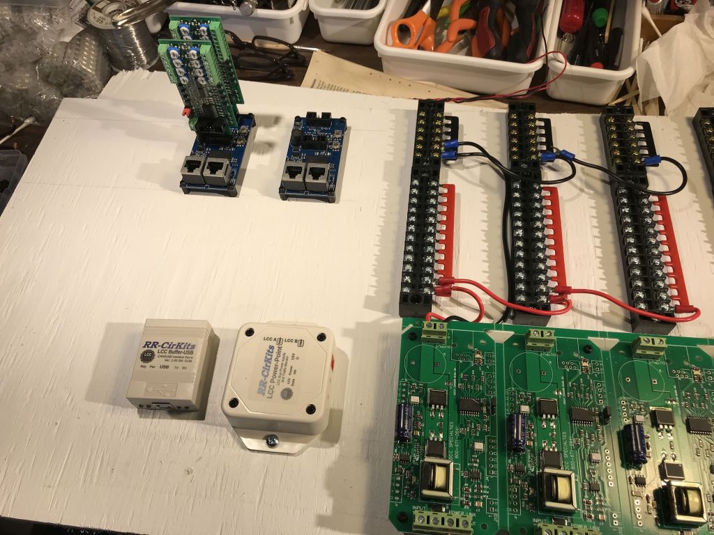 Wiring, Controls, LCC and Turnouts