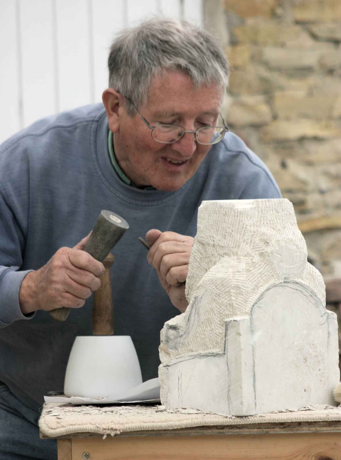 Jennifer Tetlow Stone Sculpture Journal Stone Carving Courses