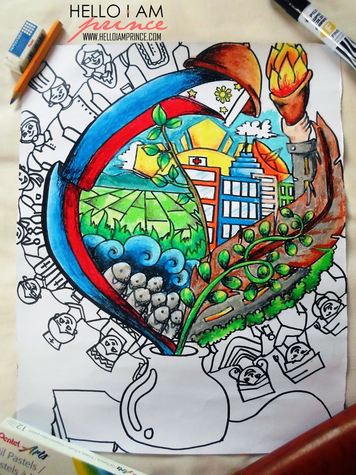Doodle Art Buwan Ng Wika | Sabadoodle