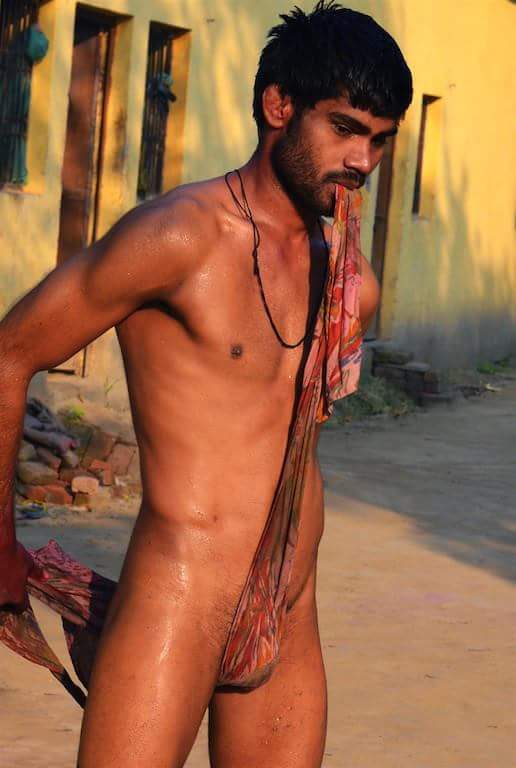 Indian monk nudity