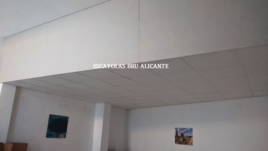 Escayolas Bru Alicante: Techos Desmontables