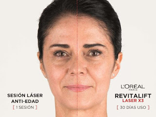 Muestreando con Revitalift Laser X·" de L'OREAL