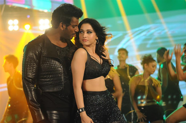 TAMANNAH gets WET and HOT for TRIPLE A movie