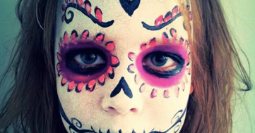 De klas van Meester Maarten: voorbeelden schminken halloween
