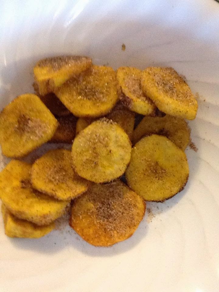 Gluten Freedom & Loving It Cinnamon and Sugar Plantain Banana Chips