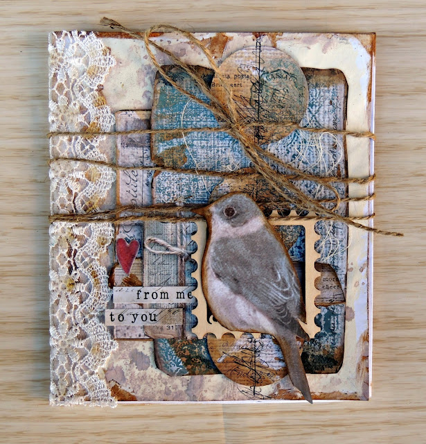 Scrap Matrix Blog "Envelope Junk Journal Tutorial'' by Elisa Ablett