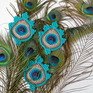 the curio crafts room crochet work peacock