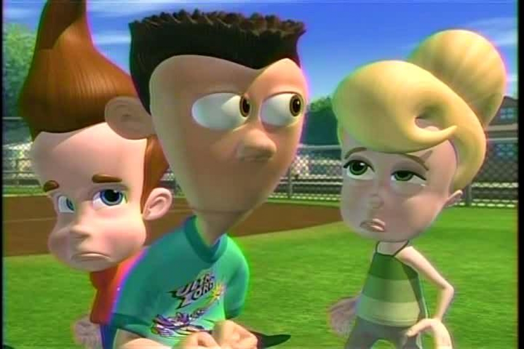 Iso image of the 2001 game jimmy neutron.