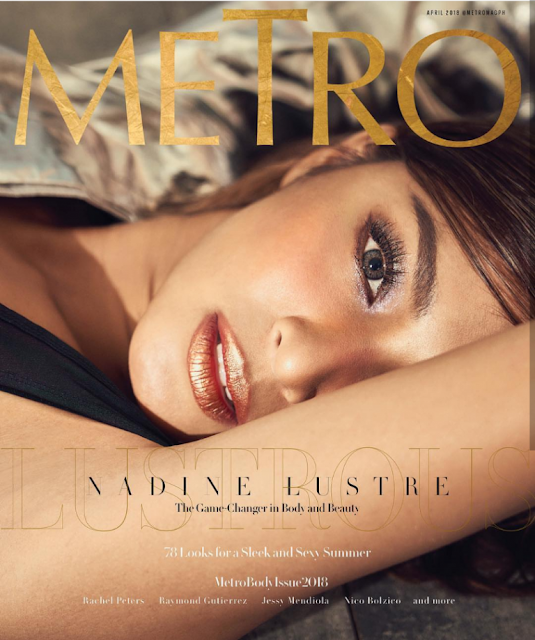 Nadine Lustre Metro Magazines April 2018 Cover Girl Nadine Lustre Metro Magazines April 2018 Cover Girl